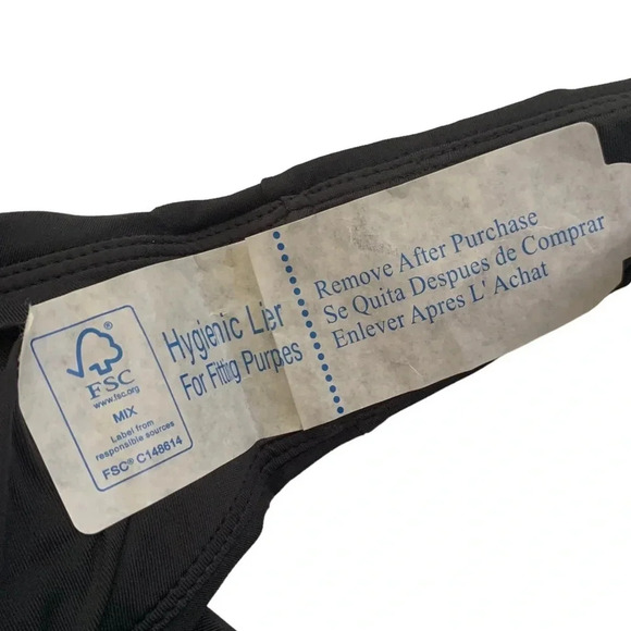 Andie Swim The Riviera Bikini Bottom Black with Belt Trim Size M NWT - Picture 8 of 9